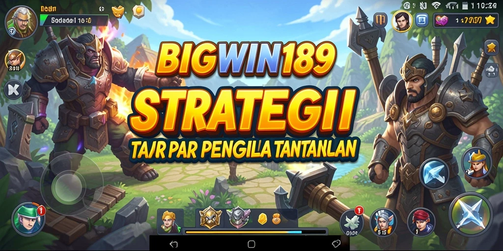 Screenshot gameplay <strong>BIGWIN189</strong> menunjukkan aksi strategi yang mendebarkan.