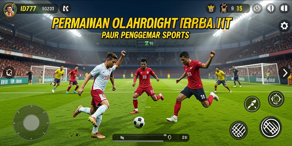 Gameplay ID777 yang menakjubkan dengan aksi olahraga seru.