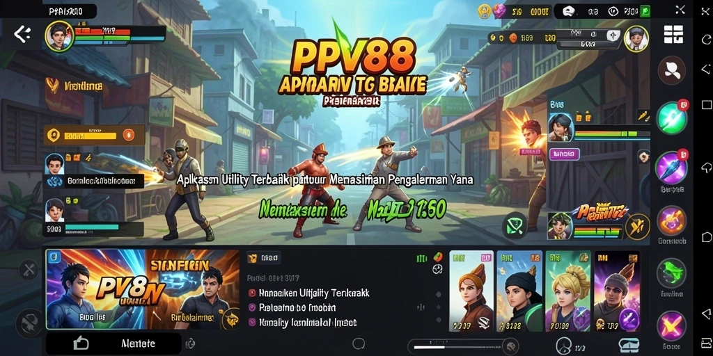 Tampilan antarmuka intuitif PPV88 yang memudahkan pengguna.