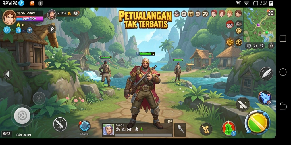 Gameplay RPVIP8 yang menakjubkan dalam dunia Open World.