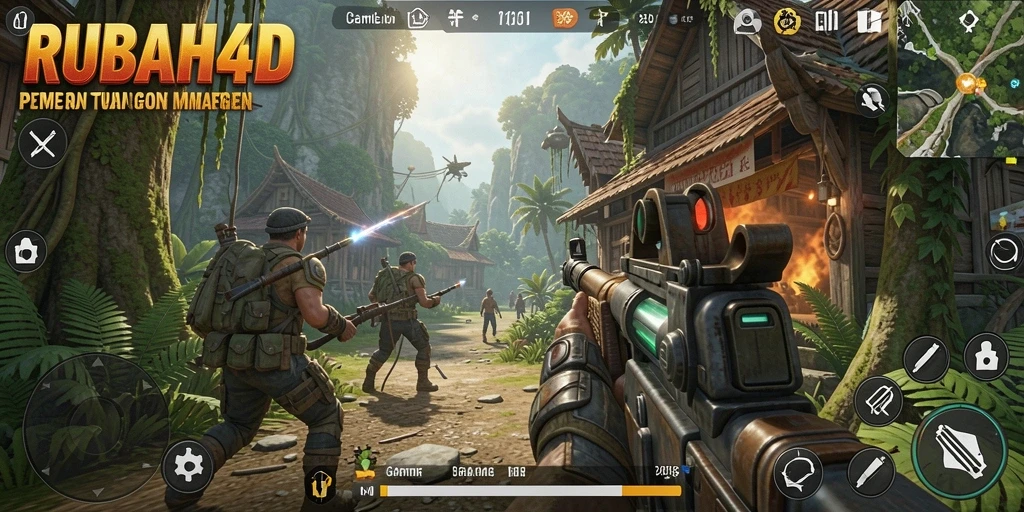 Tampilan gameplay RUBAH4D yang penuh aksi dan menegangkan.