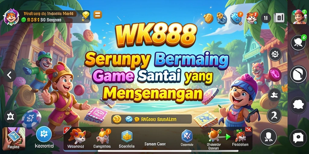Tangkapan layar gameplay <strong>WK888</strong> yang menampilkan keseruan permainan Casual.